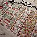 Scottish sampler 1767 - 2 et fin