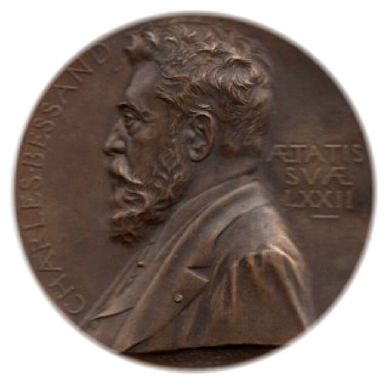 Charles Bessand 1902, médaille par J.C Chaplain