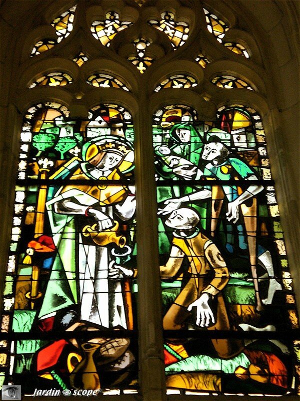 Vitraux de la Chapelle d'Amboise