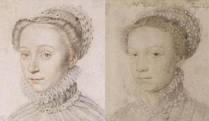 Comparaison dudit portrait avec celui d'Elisabeth