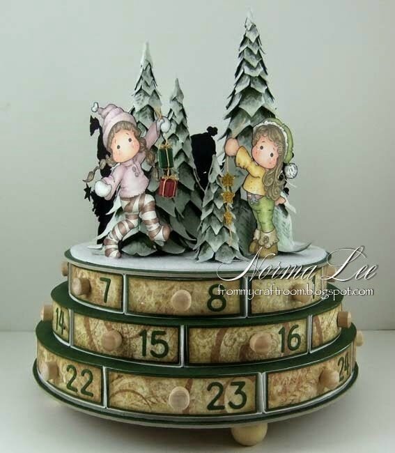 Calendrier de l'avent comme cadeau