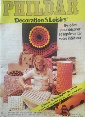 PHILDAR DECORATION et LOISIRS N° 7 CATALOGUE de tricot