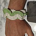 Bracelet bi-crochet