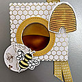 Miel - abeille et ruche - un ancien remis au goût du jour ☺