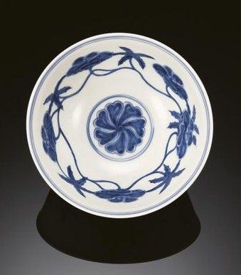 A superb blue and white palace bowl, mark and period of Chenghua. photo: Christie's Images Ltd 2009