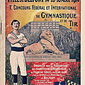Fêtes du 2 au 4 juillet 1920 à belfort, le 1er concours fédéral de gymnastique et de tir, les préparatifs (1ère partie)