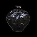 A Chinese black-glazed jar, Jin-Yuan Dynasty