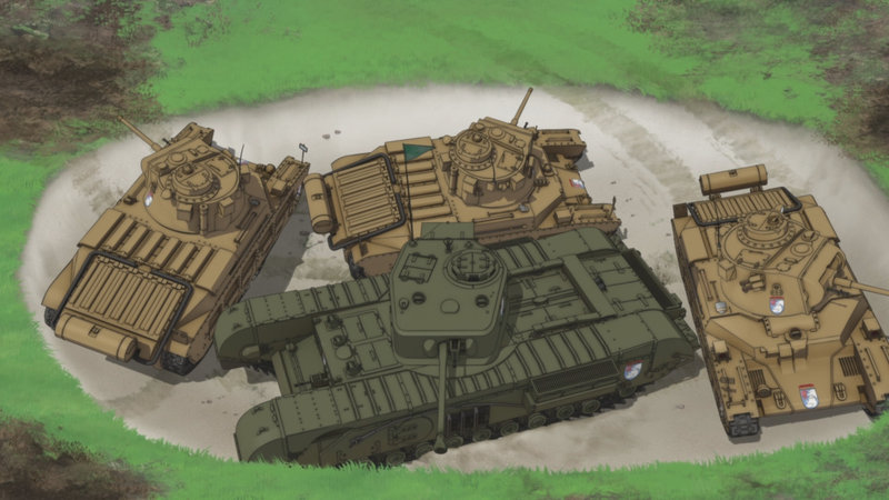 Canalblog Japon Anime Girls Und Panzer Tanks Types01