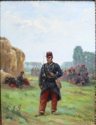 Marchet (Lucien), scène de la guerre de 1870