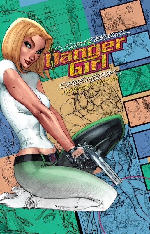 j scott campbell danger girl sketchbook expanded edition