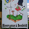 Panneau de bienvenue à Benfeld