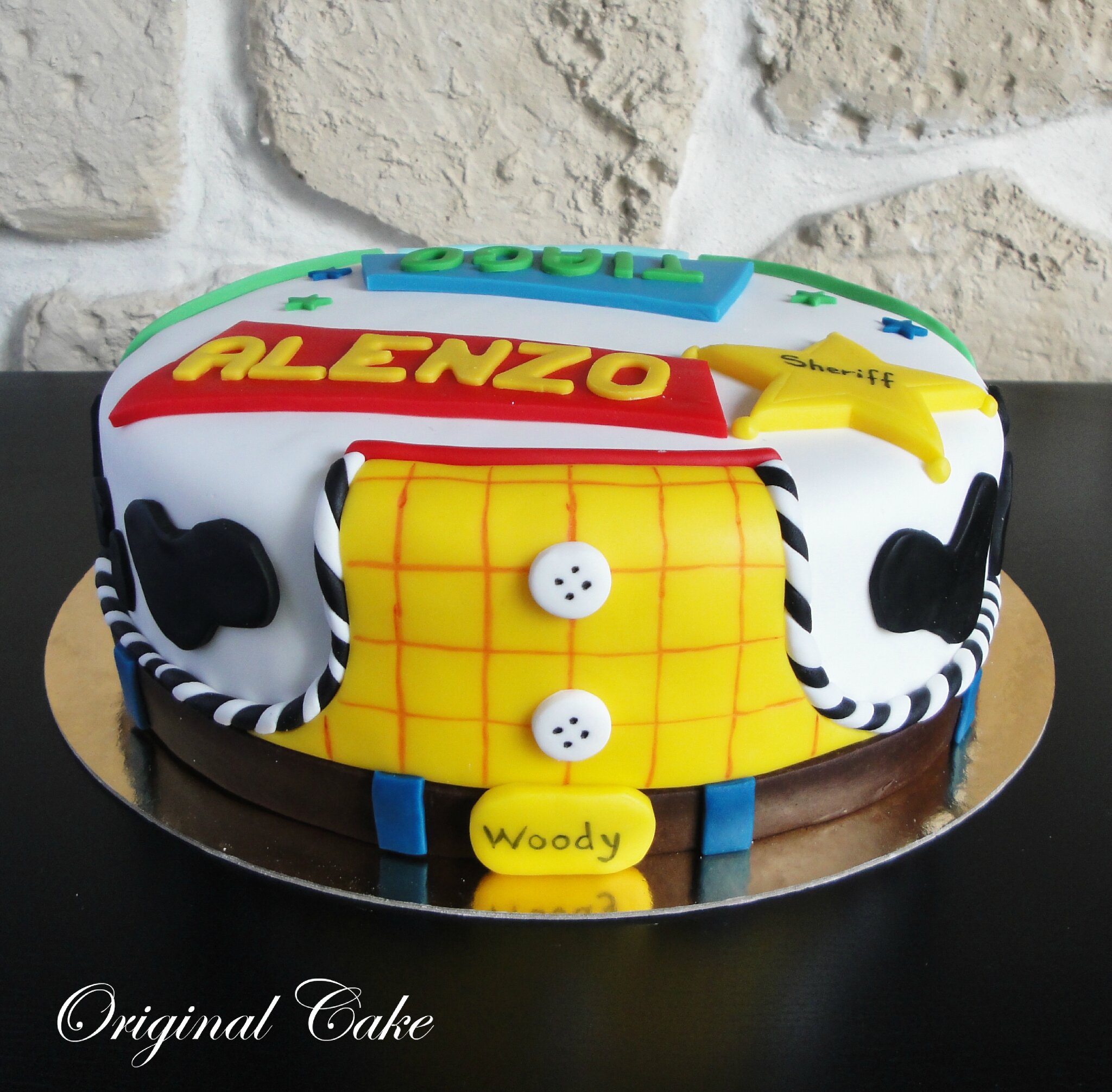 Gateau Toy Story Woody Buzz Original Cake