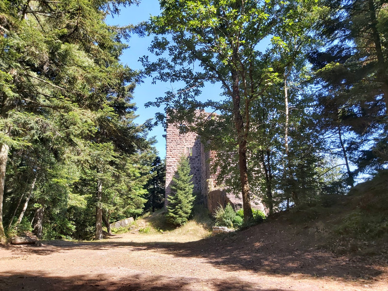 ruines du château