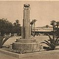 Tombes de militaires, morts pendant la guerre de 39-45, au cimetière du guéliz