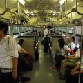 On board キハ47, Sakai line