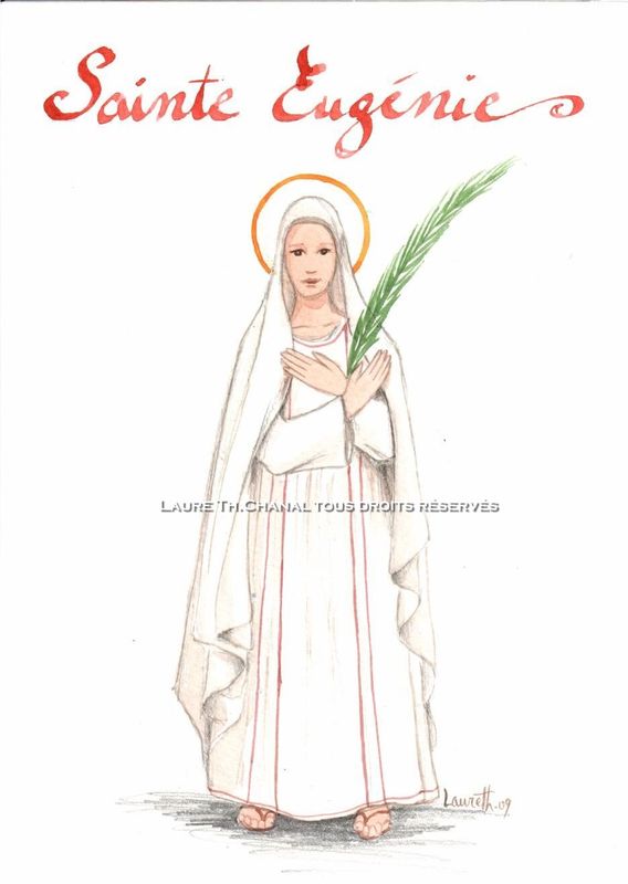 sainte Eugénie,martyre romaine