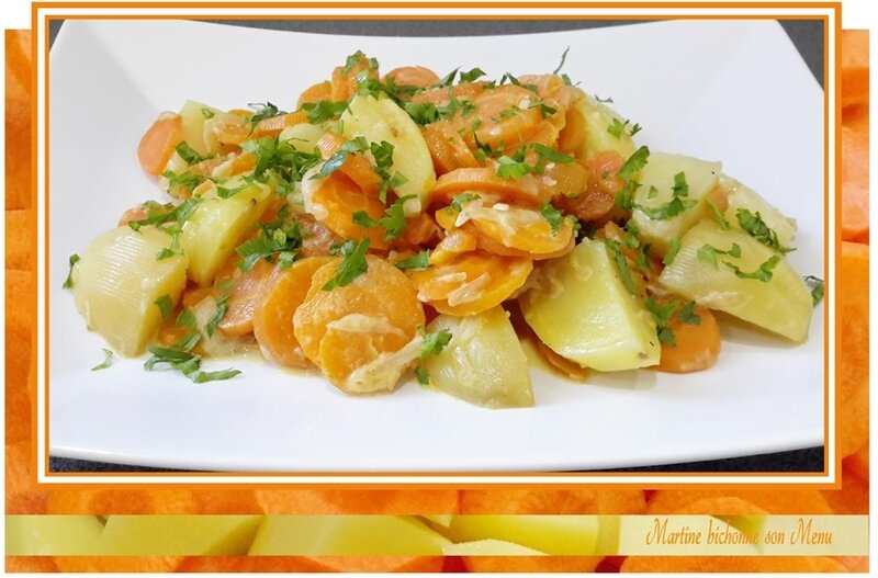 pommes de terre et carottes à la crème au multicuiseur pommes de terre et carottes à la crème au multicuiseur