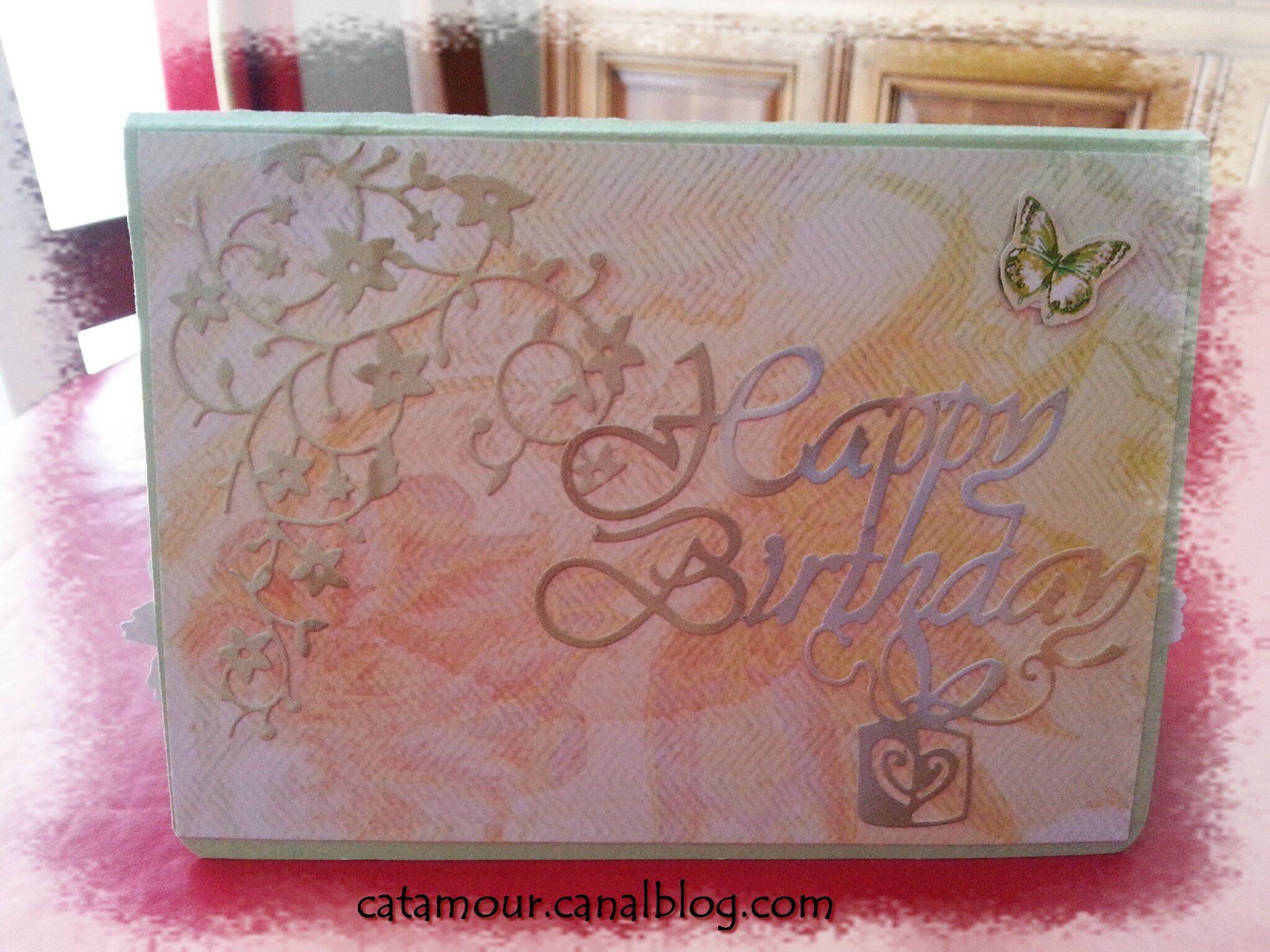 Carte D Anniversaire Pour Ma Fille Le Scrap De Catamour