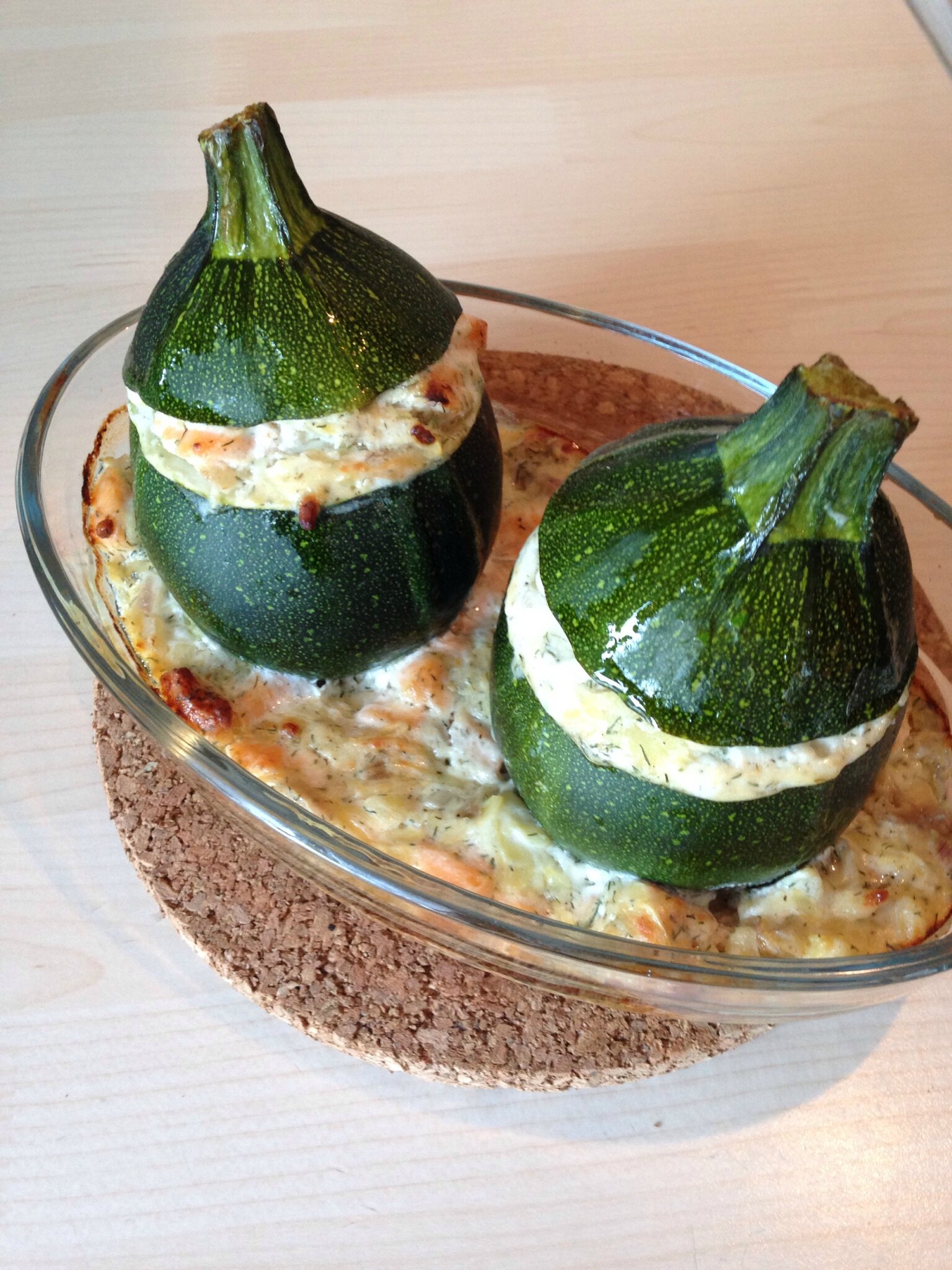 Courgettes Farcies Au Saumon Marceleri Ou Les Tribulations D Une Passionnee De Chats Et De Cuisine