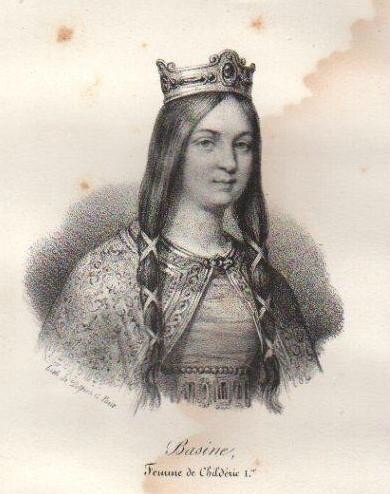 Basine de Thuringe, concubine puis épouse de Childéric Ier