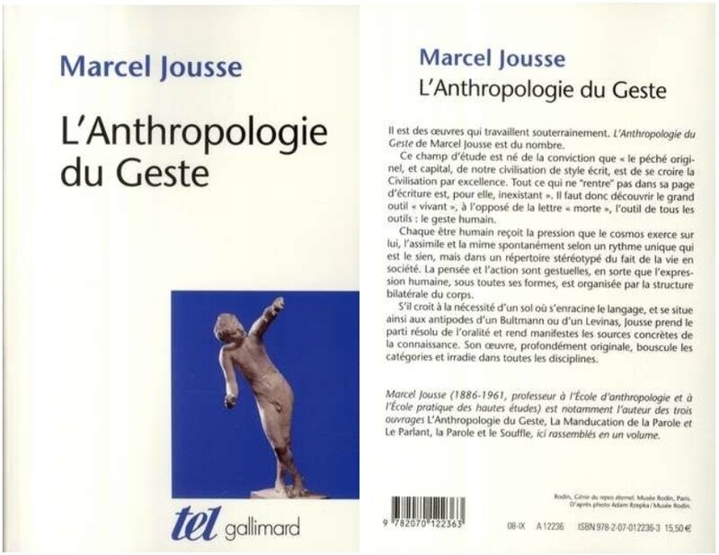 Jousse, Anthropolgie du geste, 2008