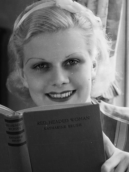 jean harlow read headed woman