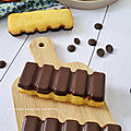 Lingots orange sanguine et chocolat 