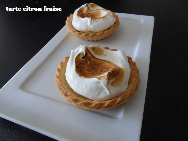 tarte citron fraise
