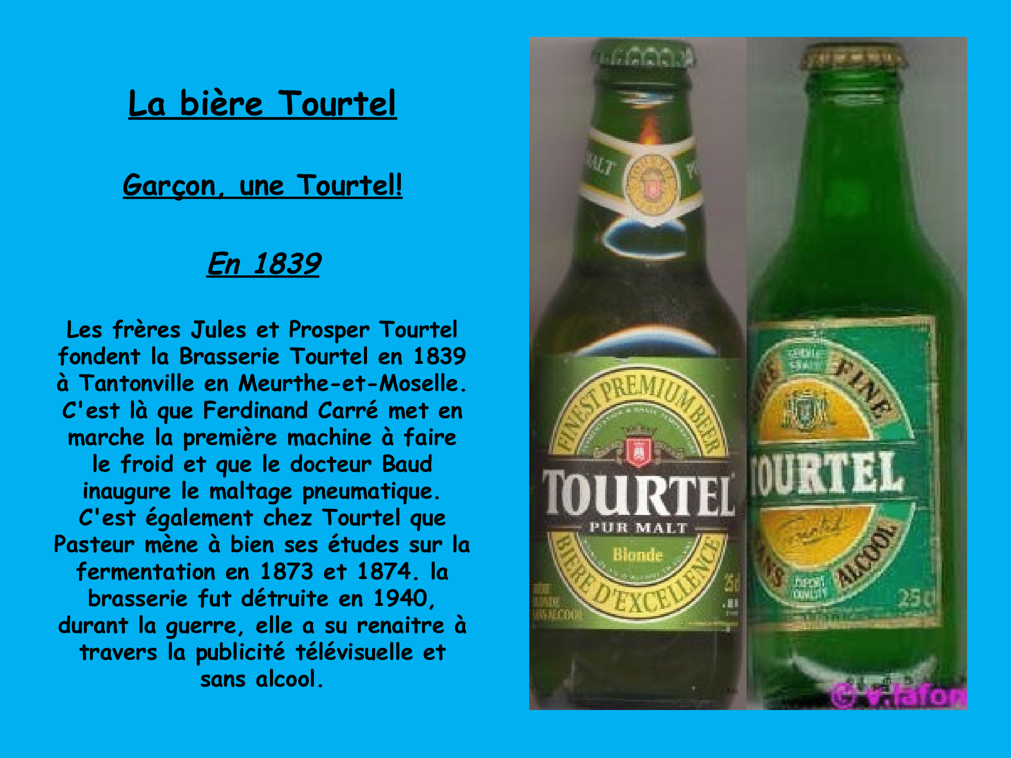 La Biere Tourtel En 19 Les Chevaliers Ronds De La Table