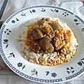 Rognons de veau massalé à l’indienne