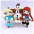 Inspiration olaf mini poupée