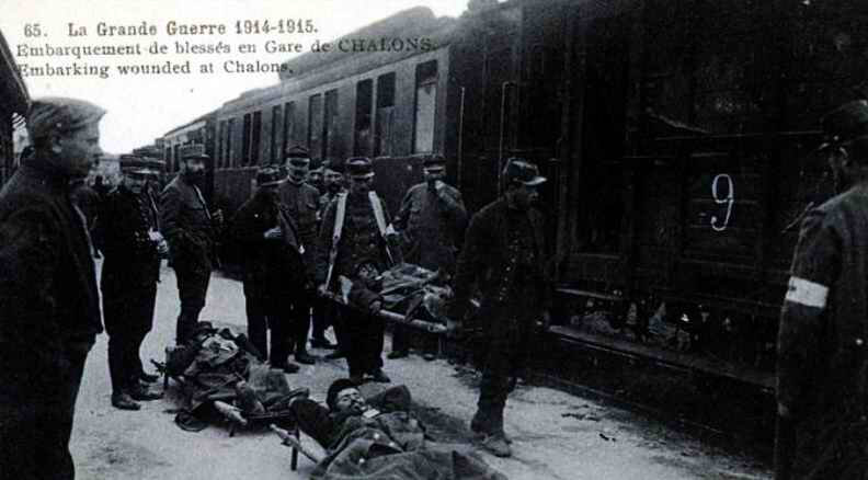 Les trains sanitaires pendant la Grande Guerre