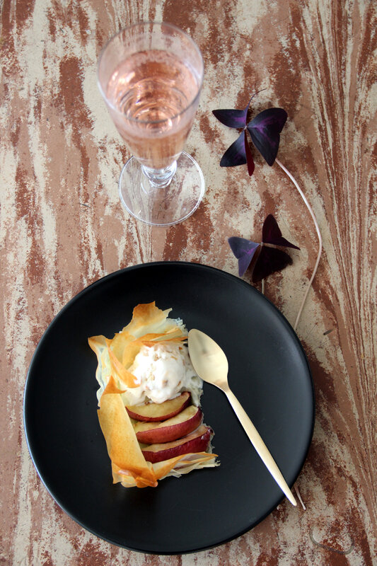 tarte_nectarine_filo_glace
