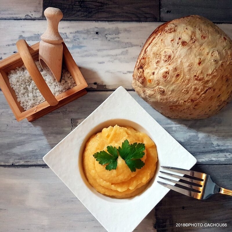 Purée de céleri rave, carotte et pommes de terre - Autour ...