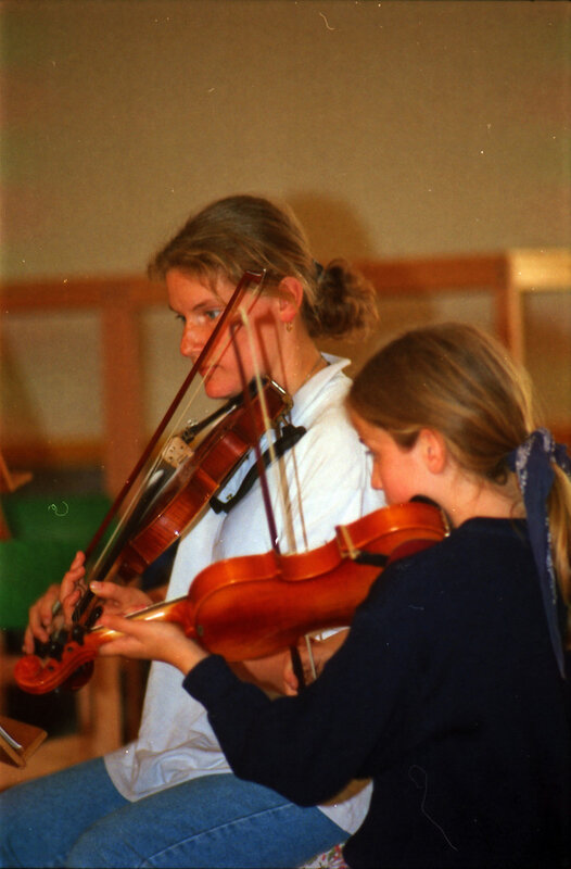 P 95 20 Stage de violon à Sablé - La Cantonade - Fête de l'école St-Exupéry 06