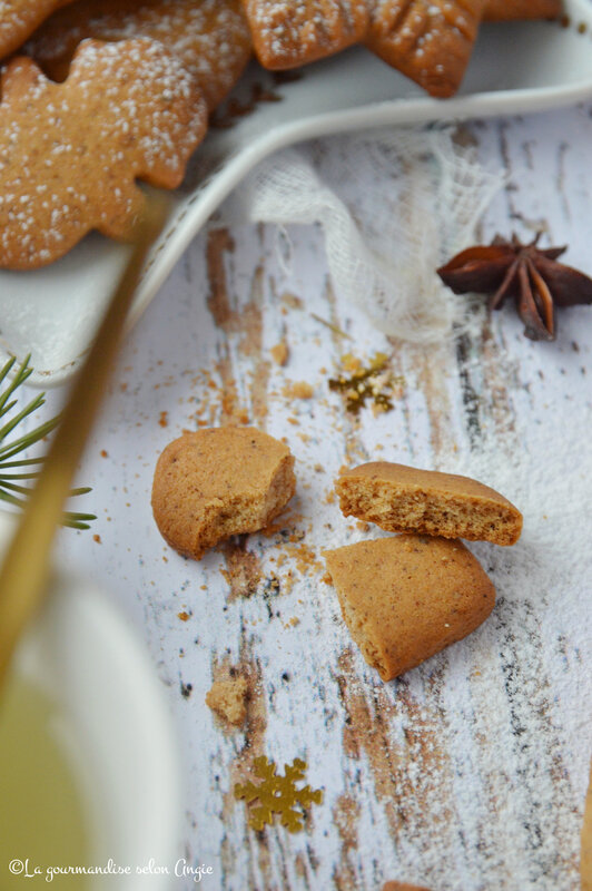 biscuits de Noêl façon pain dépices miel (1)