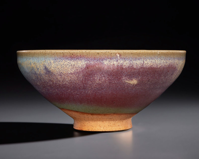 An unusual Jun deep bowl, Yuan dynasty (1279-1368)