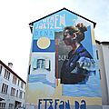 Bayonne, Street Art Point de Vue, fresque, Sebas Velasco Xabier Anunzibai