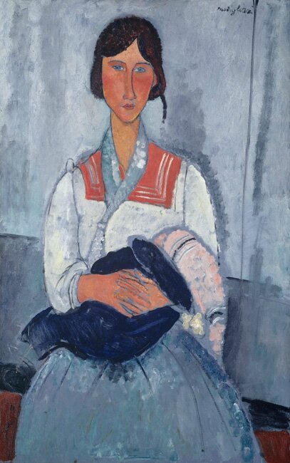 PEINTRE Modigliani 1919 (1)