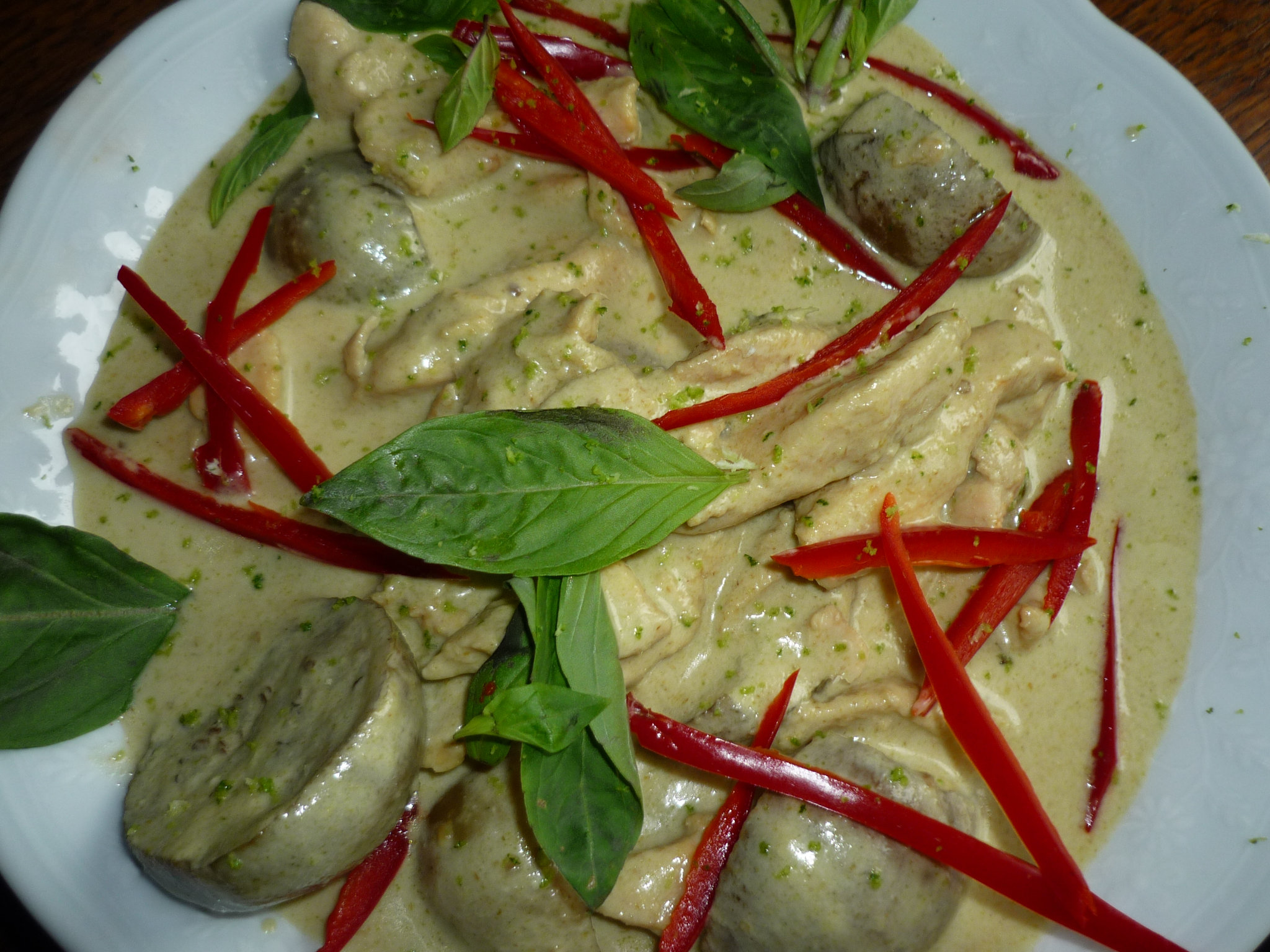 Curry vert thaïlandais au lait de coco : la recette
