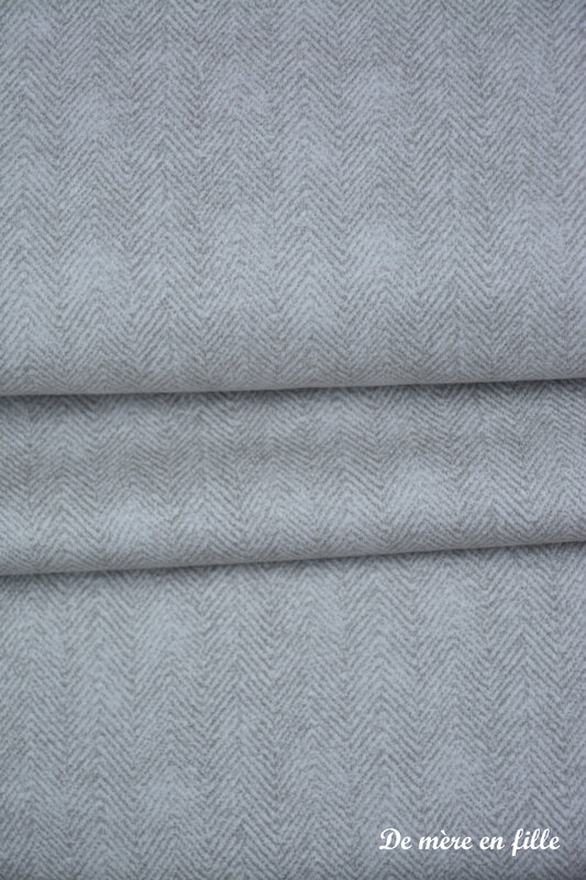gris clair chevrons