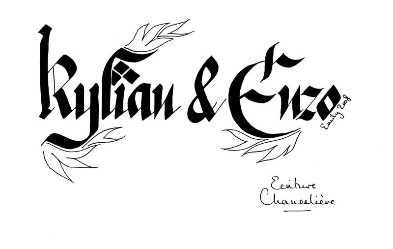 kylian & enzo chancelière (feu) - photo de tatouages et commandes