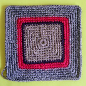 200 carrés crochet Quatre carrés