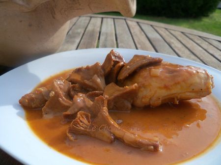 lapin sauce chasseur