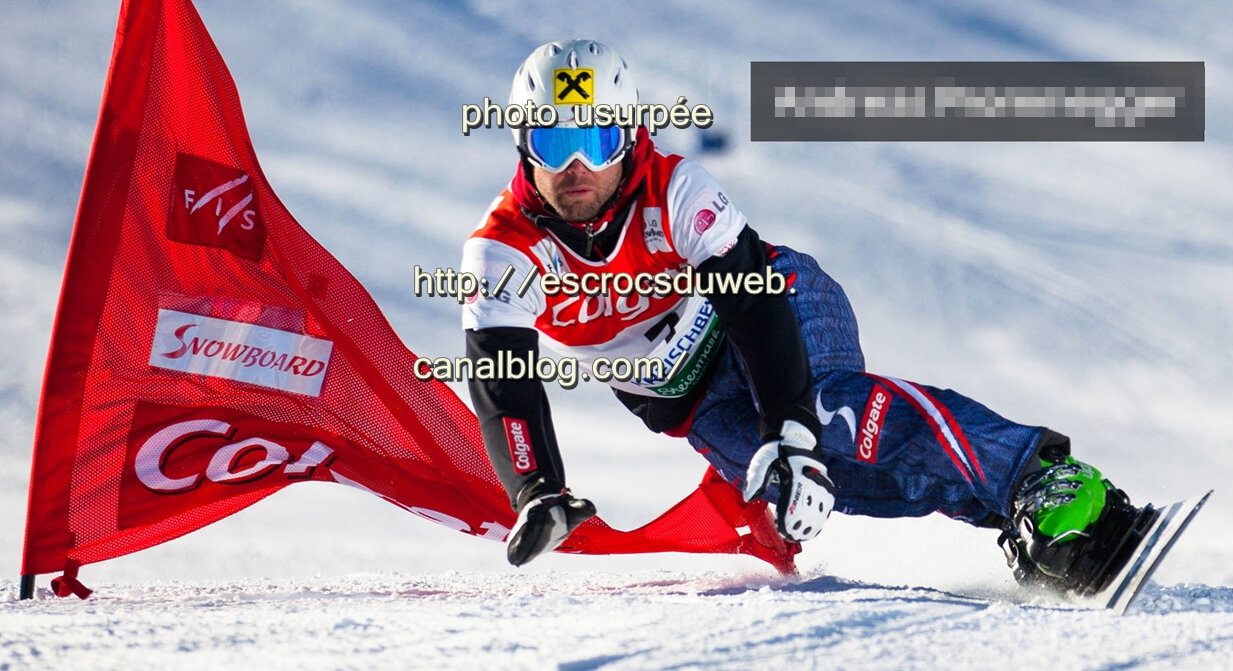 andreas prommegger -snowboardeur autrichien, usurpé