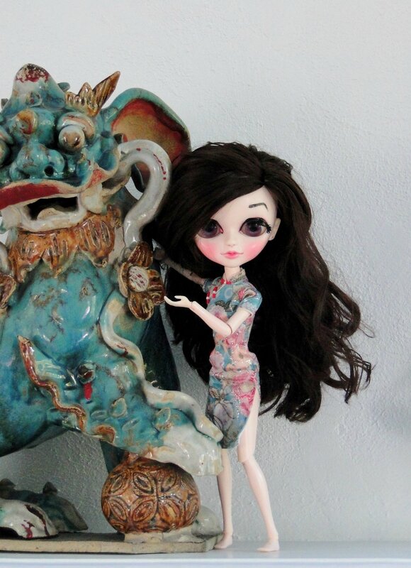 superbe poupée collection chinoise