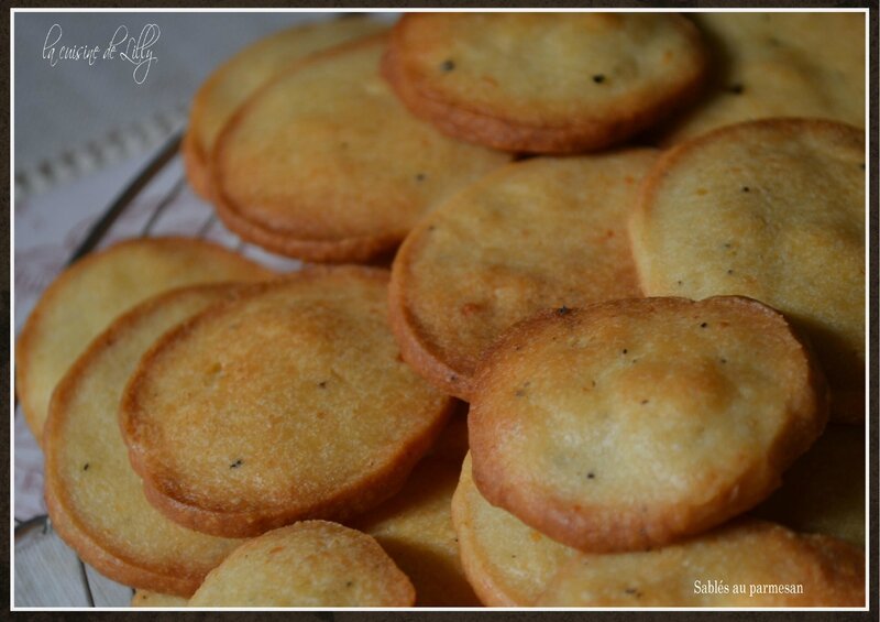 sablés parmesan