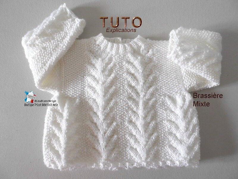 FICHE TRICOT BEBE, Explications COMBI - BLOOMER Tuto Bb - Tuto Tricot Bebe