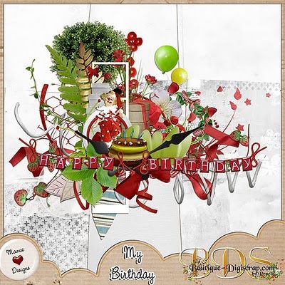 Joyeux Anniversaire Manue Sandrinepassionscrap