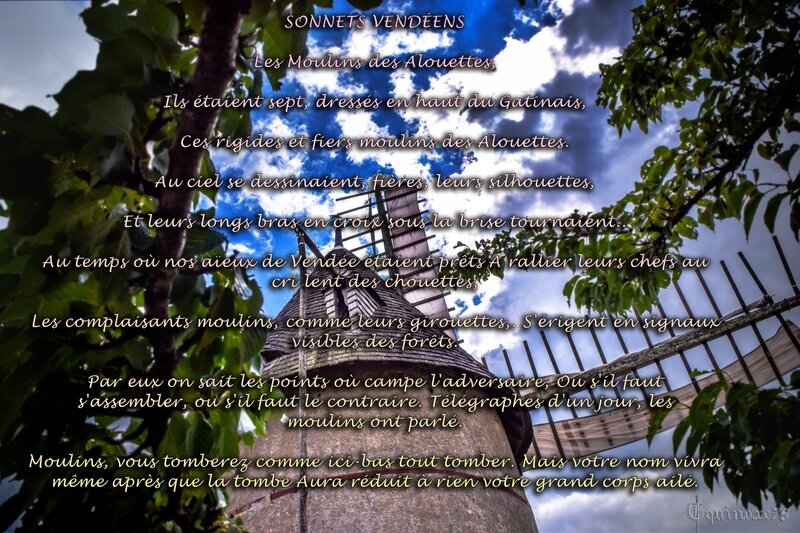 SONNETS VENDÉENS Les Moulins des Alouettes 2